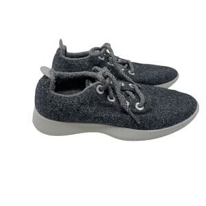 Allbirds Womens Size 7 Natural Gray Wool Runner Sneakers Merino Wool Washable